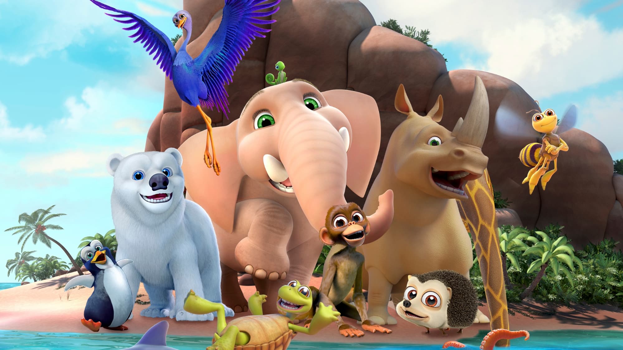Les Animaux De La Jungle Dessin Anime Jungle Beat : des animaux rigolos sur SFR Kids Récré | SFR ACTUS