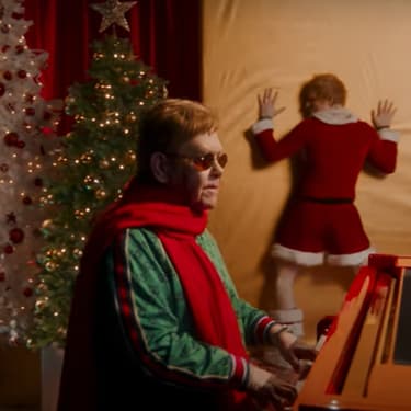 La chanson de Noël de l'année, par Ed Sheeran et Elton John