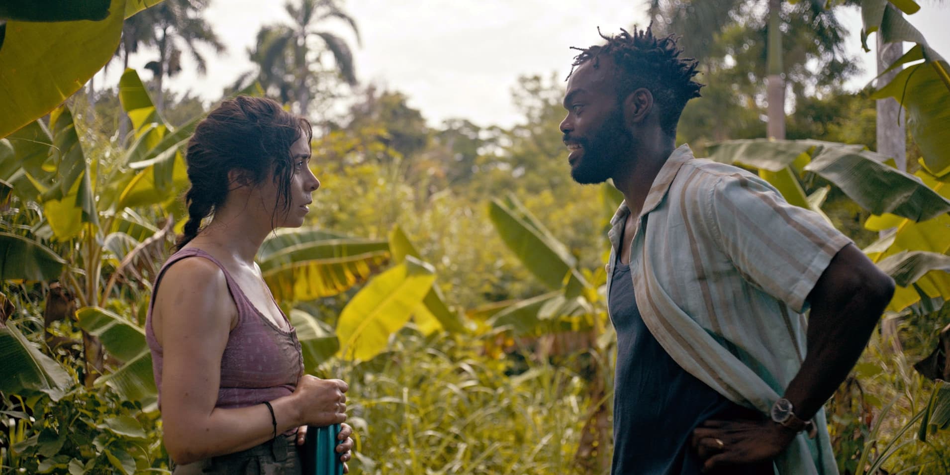 Cristin Milioti (Emma) et William Jackson Harper (Noah) dans la série ''The Resort'', à découvrir sur Canal+.