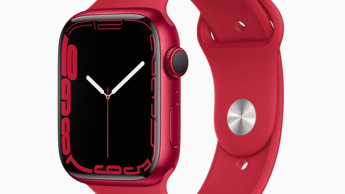 Un nouveau cadran "Contour" vient magnifier le nouvel écran aux bords agrandis de l'Apple Watch Series 7. Un nouveau cadran "Contour" vient magnifier le nouvel écran aux bords agrandis de l'Apple Watch Series 7.