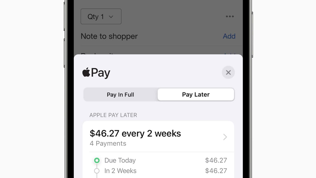 La marque à la pomme présente sa nouvelle fonctionnalité "Apple Pay Later". La marque à la pomme présente sa nouvelle fonctionnalité "Apple Pay Later".