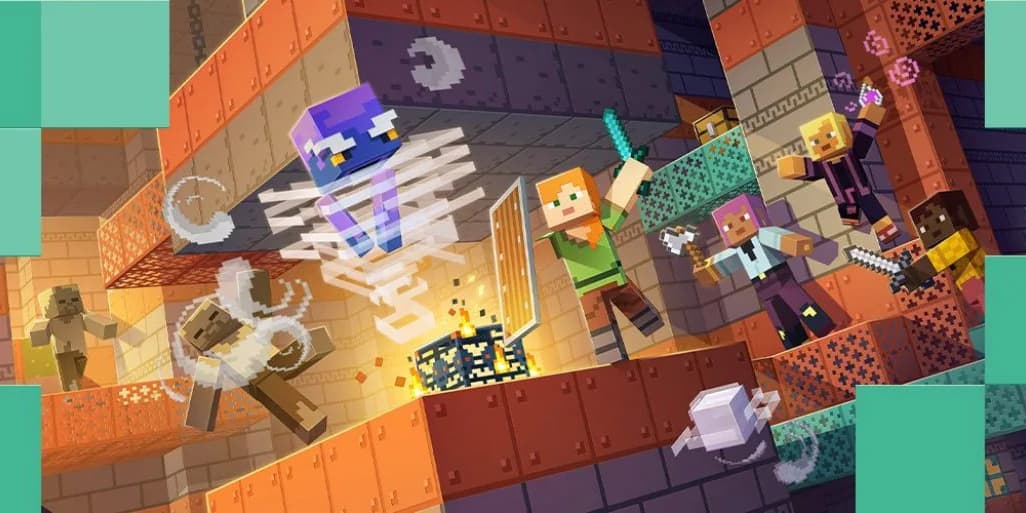 Minecraft a su devenir un pilier du jeu vidéo grâce à son nombre infini de possibilités en jeu. 