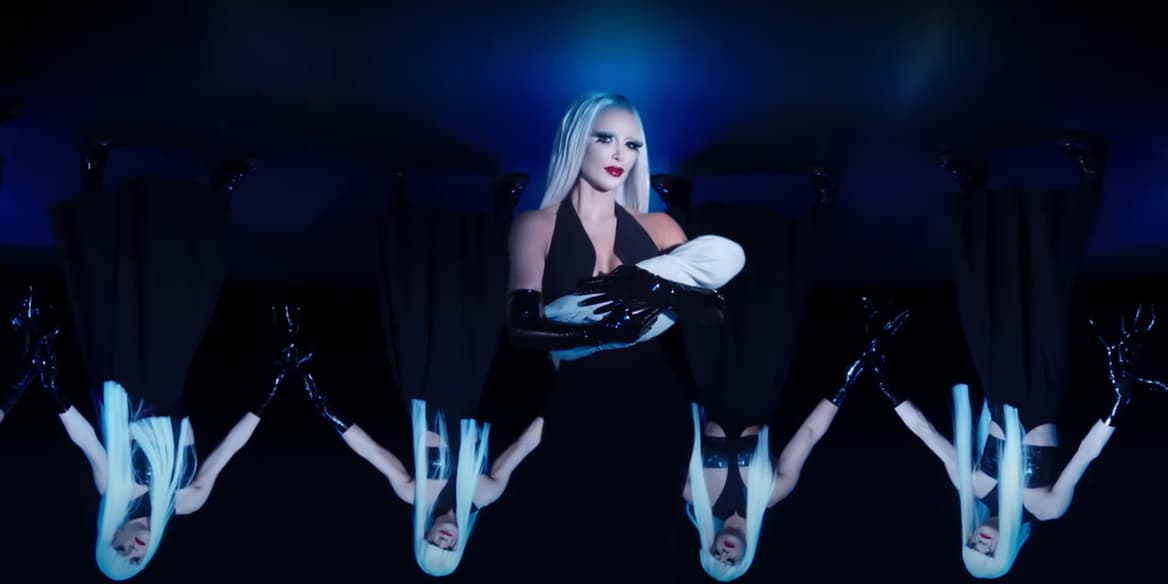 Kim Kardashian dans la saison 12 d'American Horror Story, bientôt sur nos écrans. 