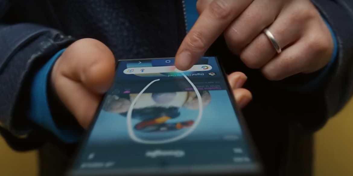 Un aperçu de ''Circle to Search'', la nouvelle fonctionnalité pratique de recherche signée Google. 